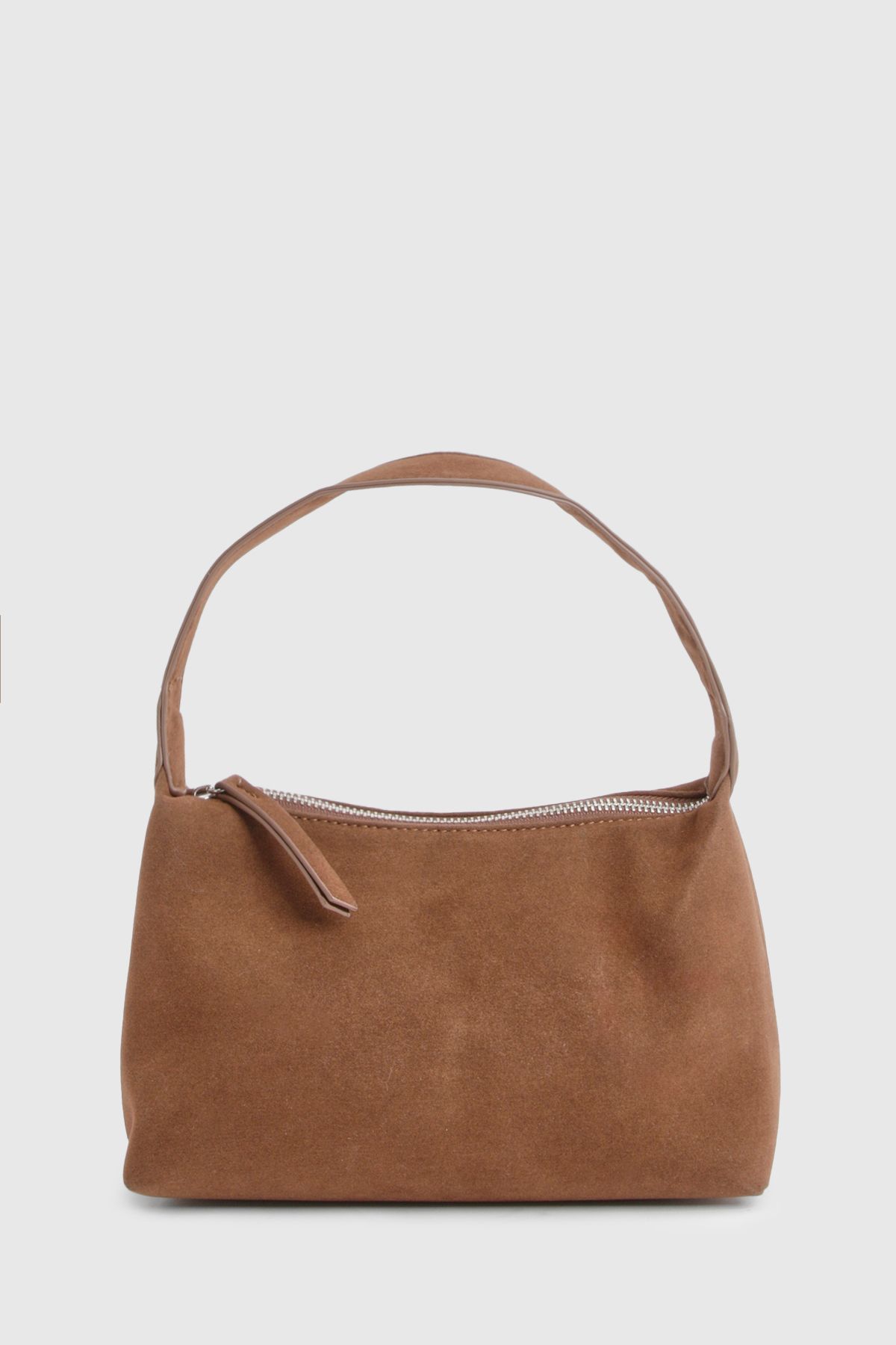 Basic Faux Suede Grab Bag - Image 2