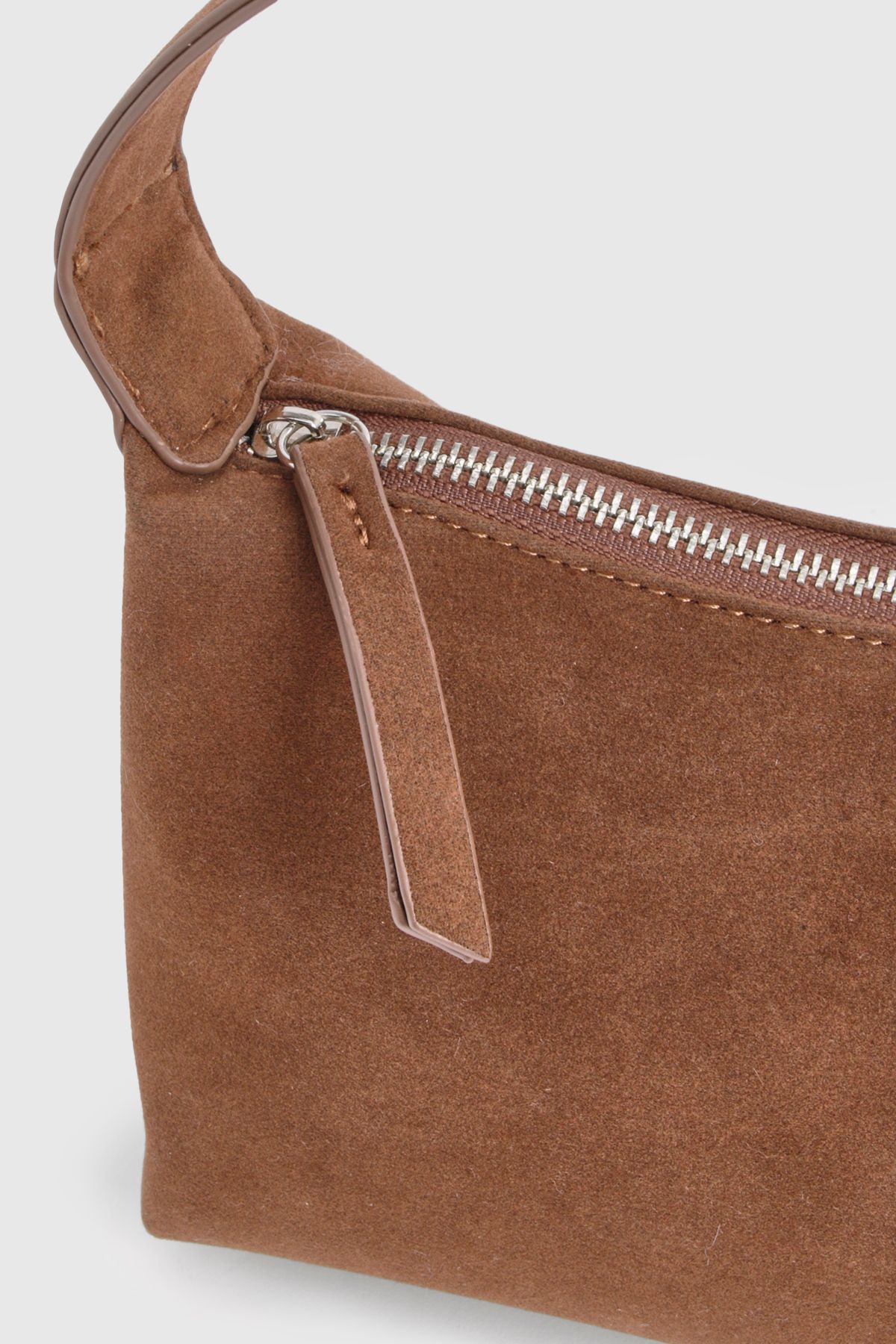 Basic Faux Suede Grab Bag - Image 4
