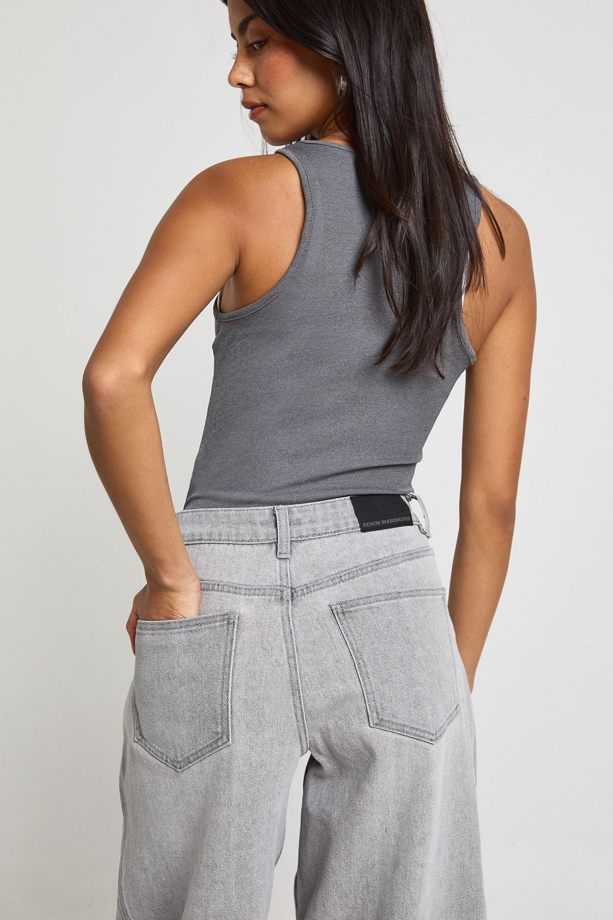 The Mid Waist Barrel Jean - Image 4
