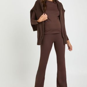 Maternity Supersoft Sculpt Bump Support Yoga Flares