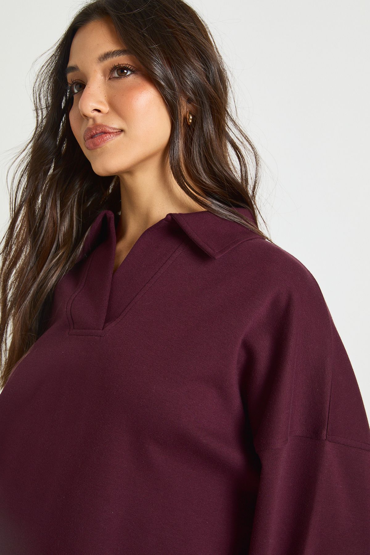 Interlock Collared Rugby Sweatshirt - Image 4