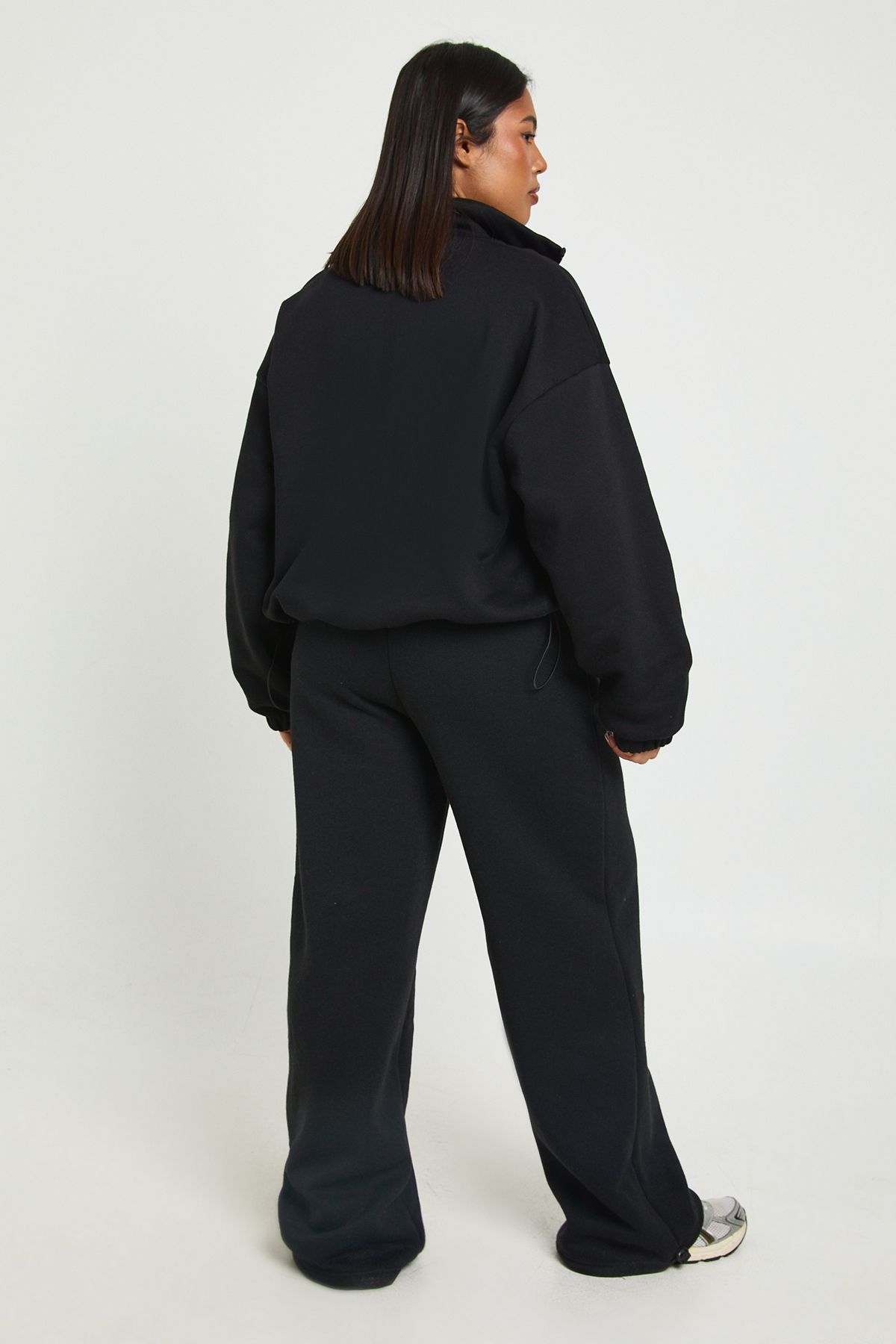 Plus Adjustable Toggle Wide Leg Jogger - Image 2