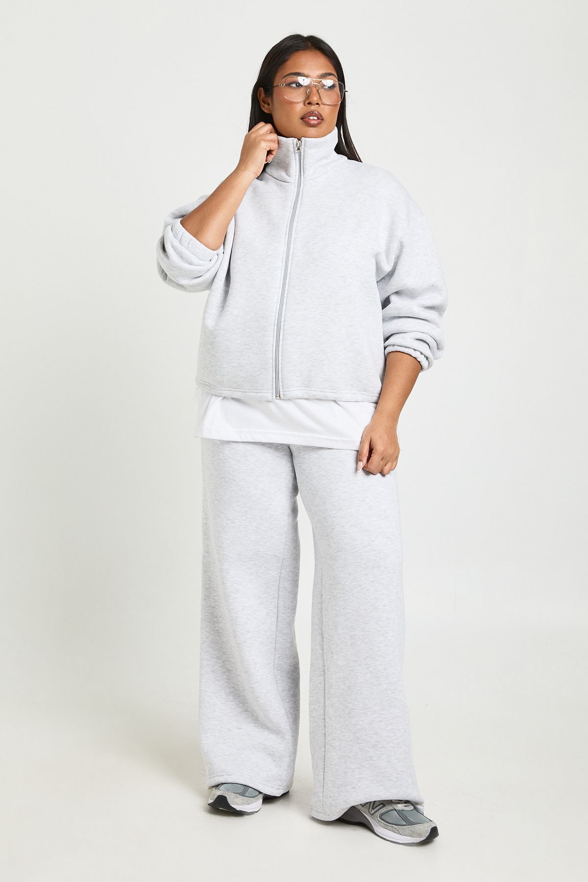 Plus Adjustable Toggle Wide Leg Jogger - Image 3