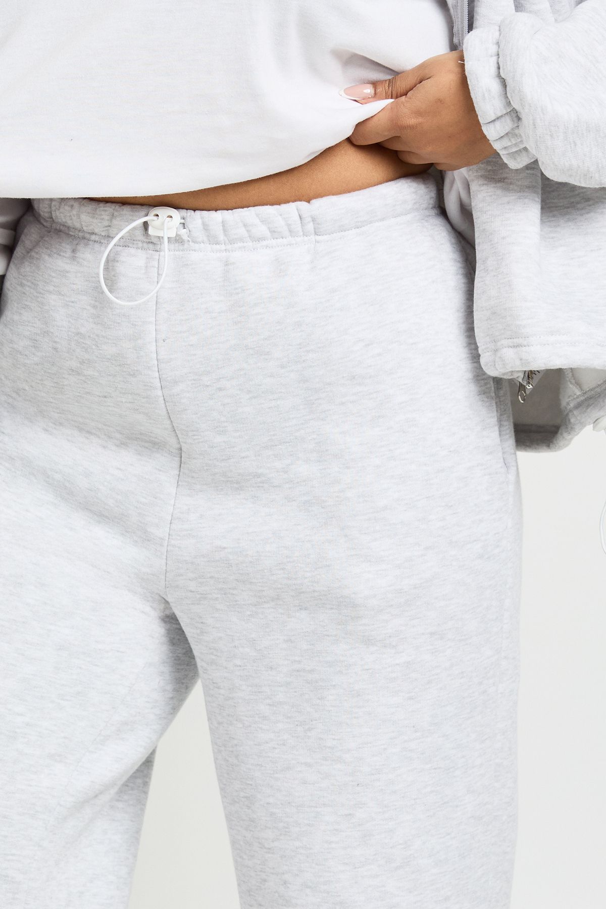 Plus Adjustable Toggle Wide Leg Jogger - Image 4