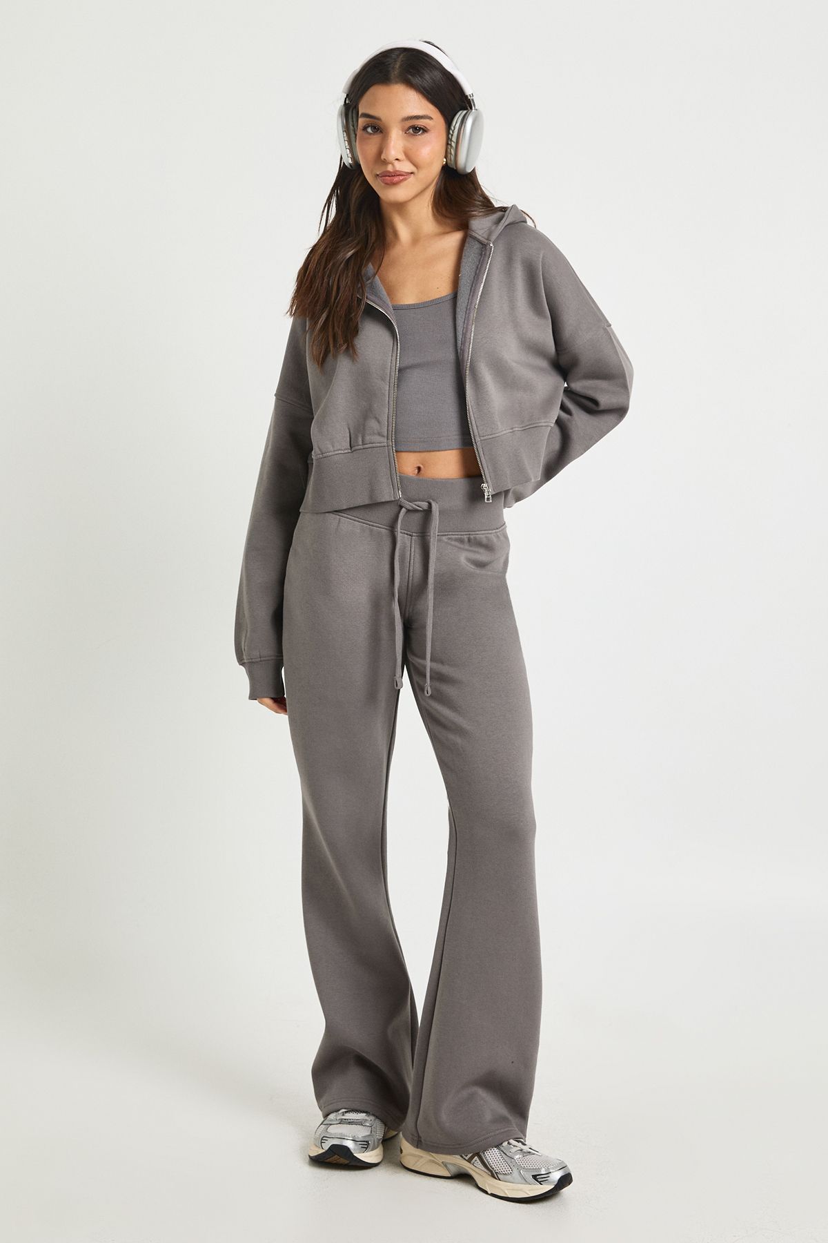 Shrunken Flared Jogger 3 Piece Tracksuit