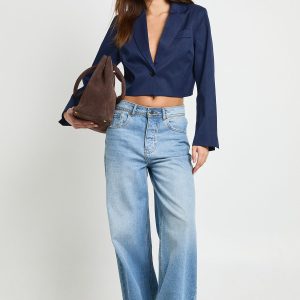 Boxy Crop Blazer