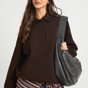 Washed Rugby Sweatshirt