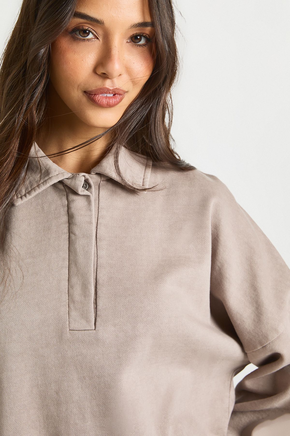 Washed Rugby Sweatshirt - Image 4