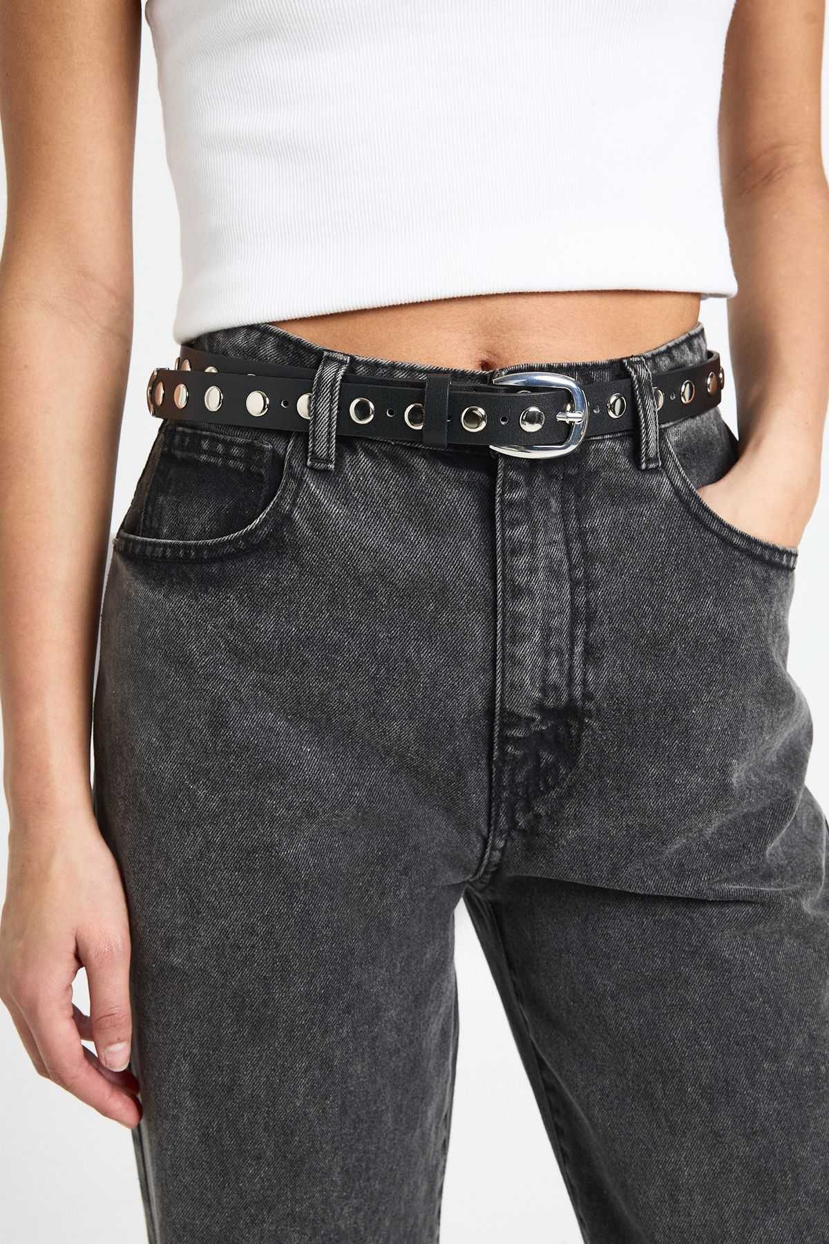 Studded Western Belt