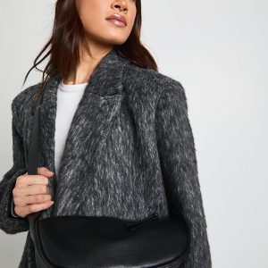Faux Leather Cross Body Bag
