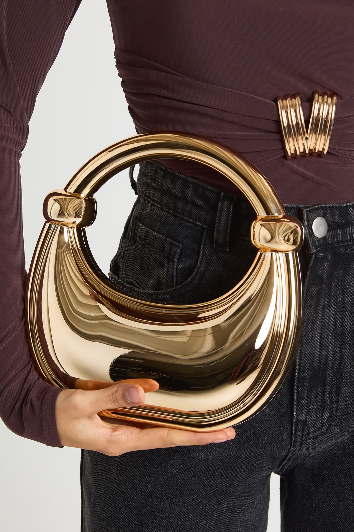 Gold Hard Shell Grab Bag