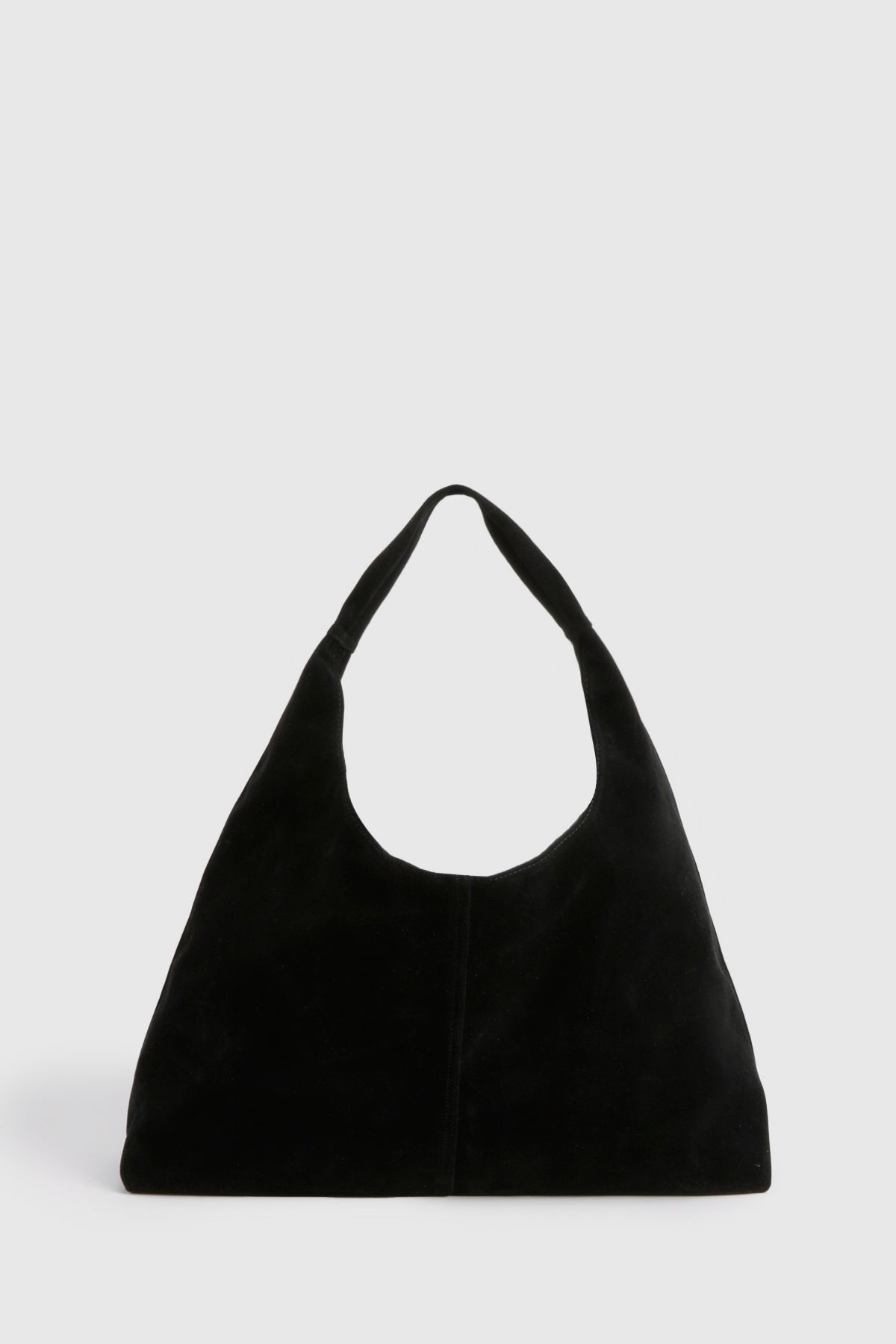 Faux Suede Tote Bag - Image 2