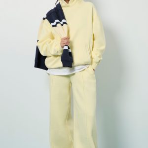 Raglan Seam Oversized Hoodie