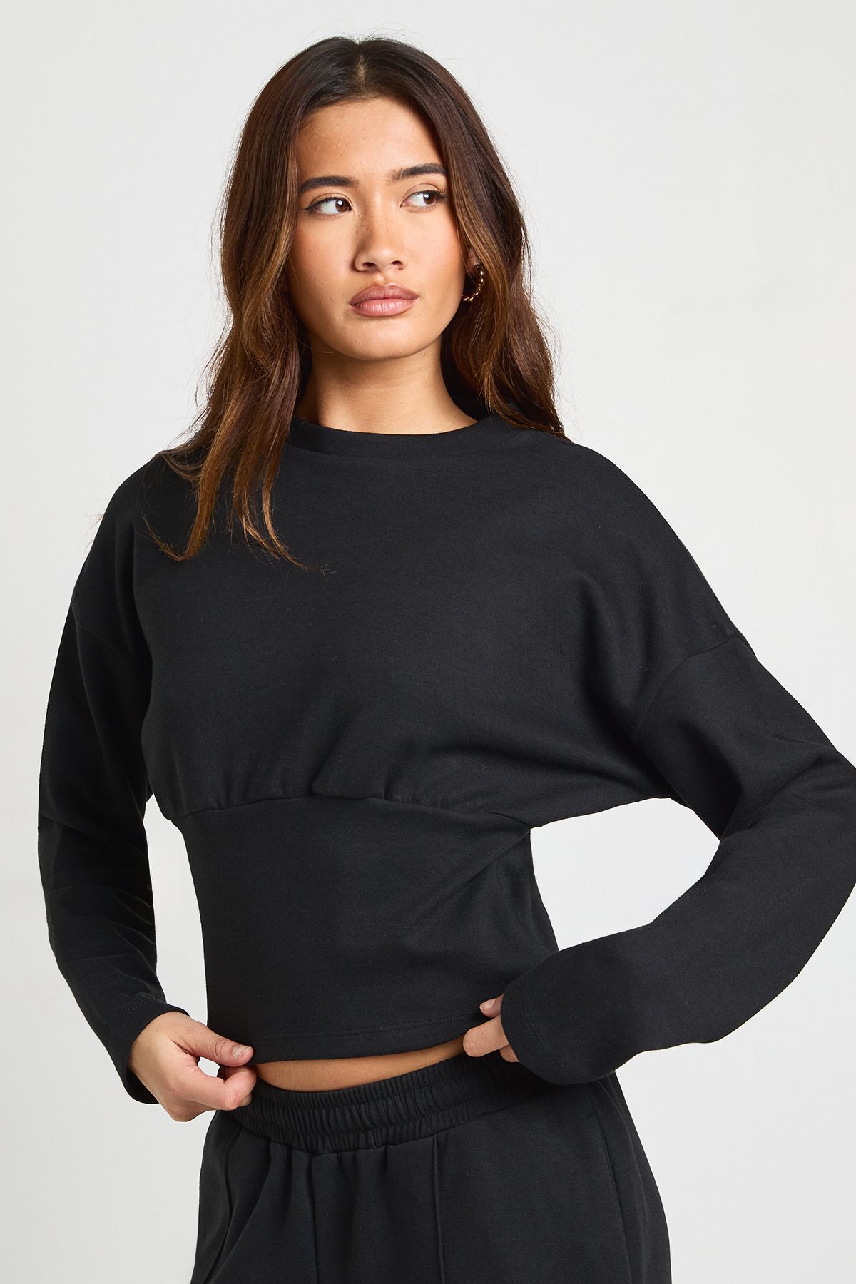 Interlock Cinched Waist Top - Image 3