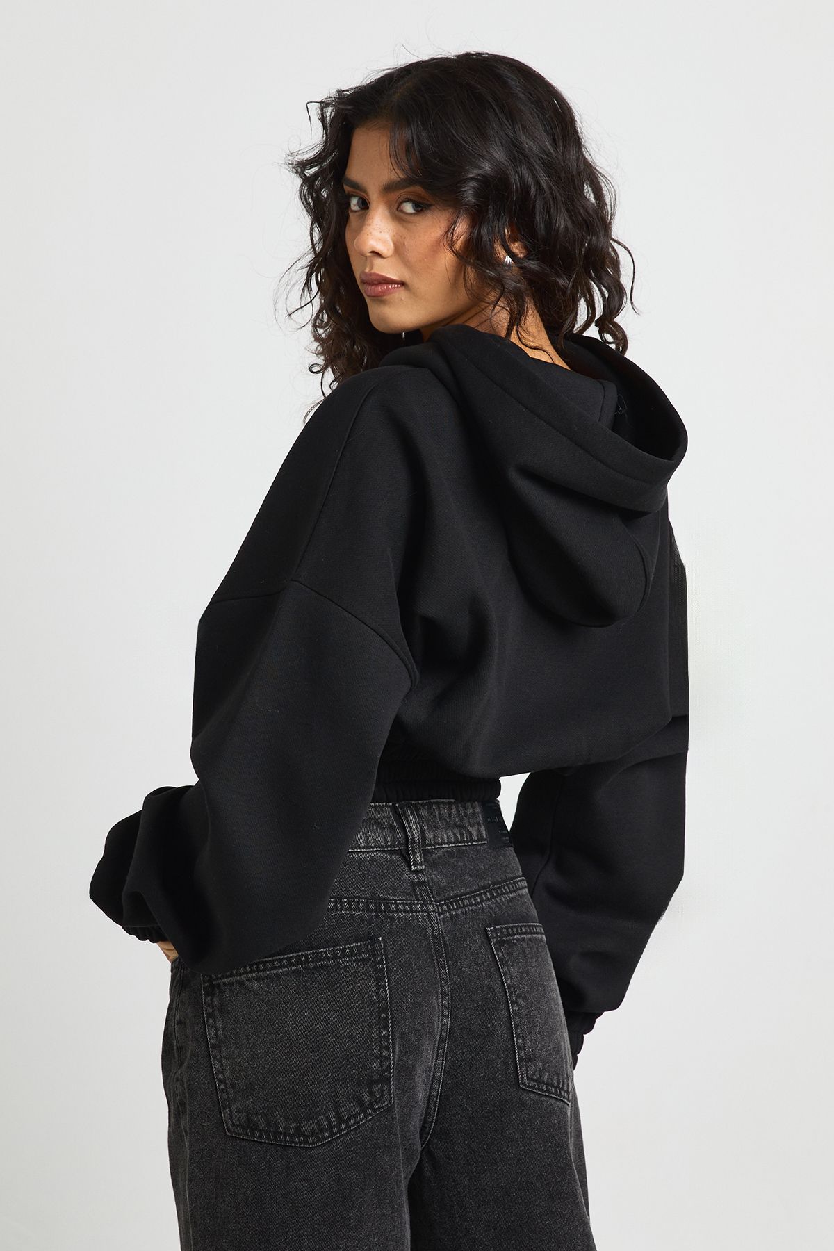 Shorter Length Hoodie - Image 2