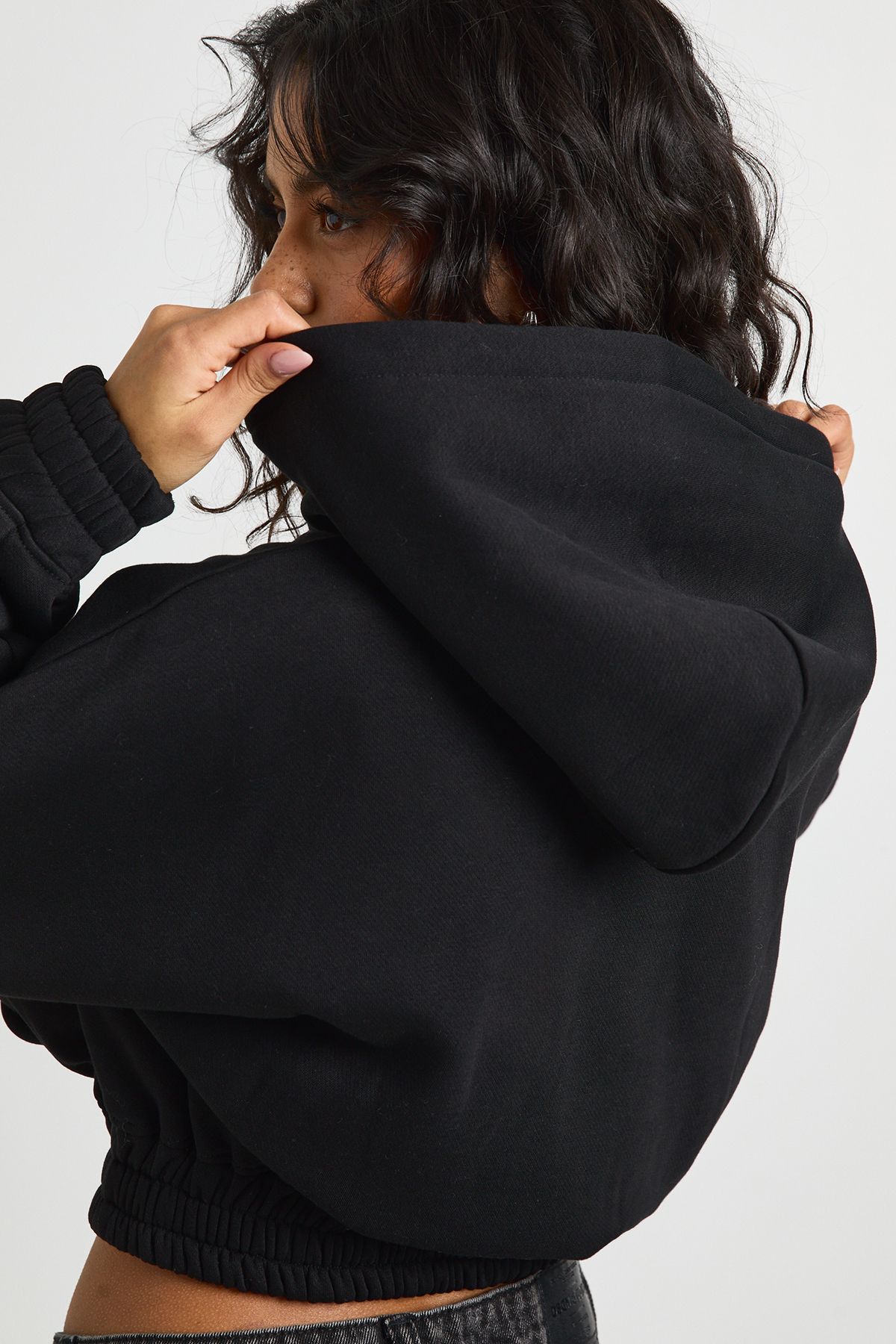 Shorter Length Hoodie - Image 4
