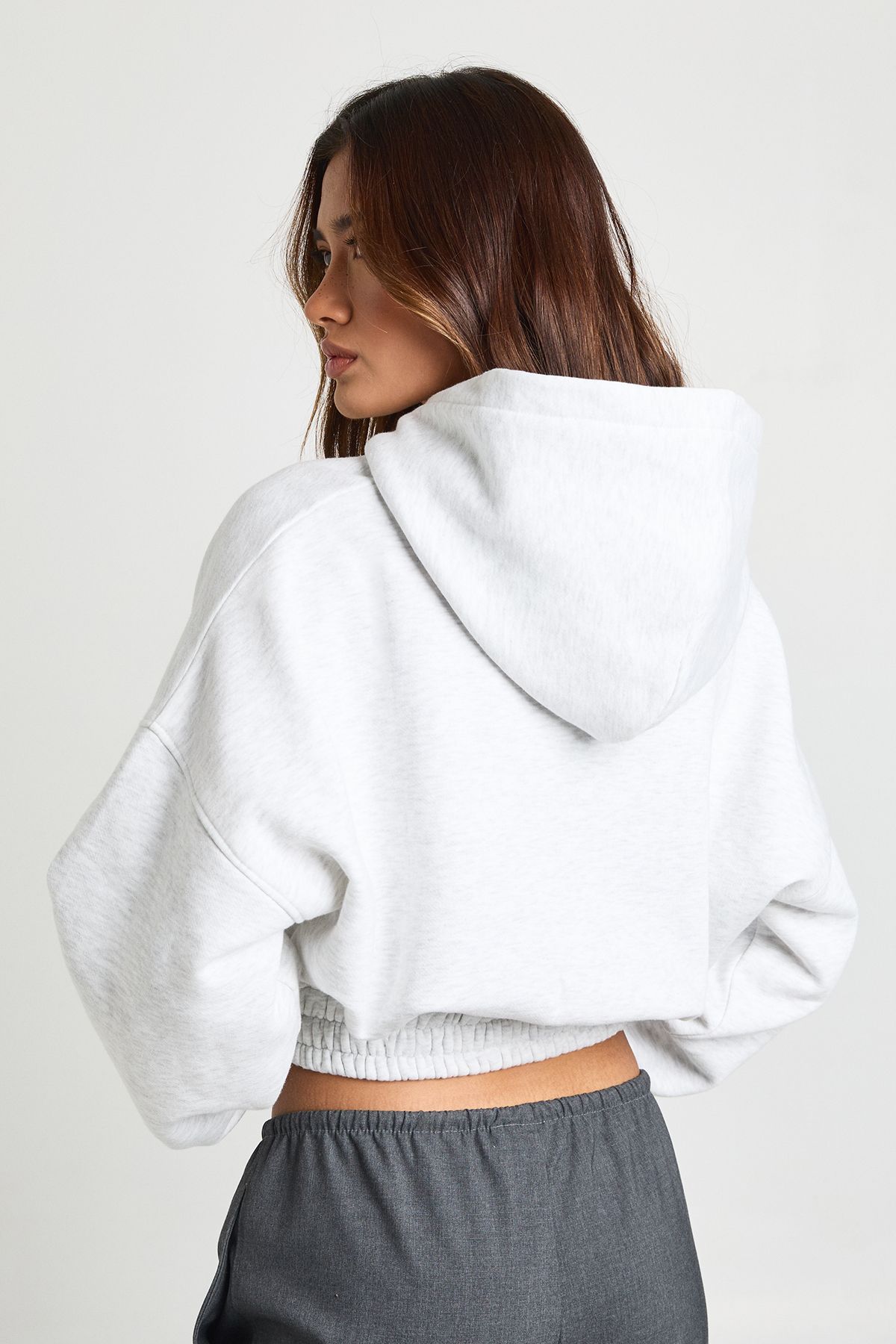 Shorter Length Hoodie - Image 2
