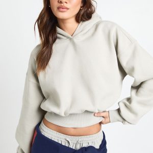 Deep Waist Shorter Length Hoodie
