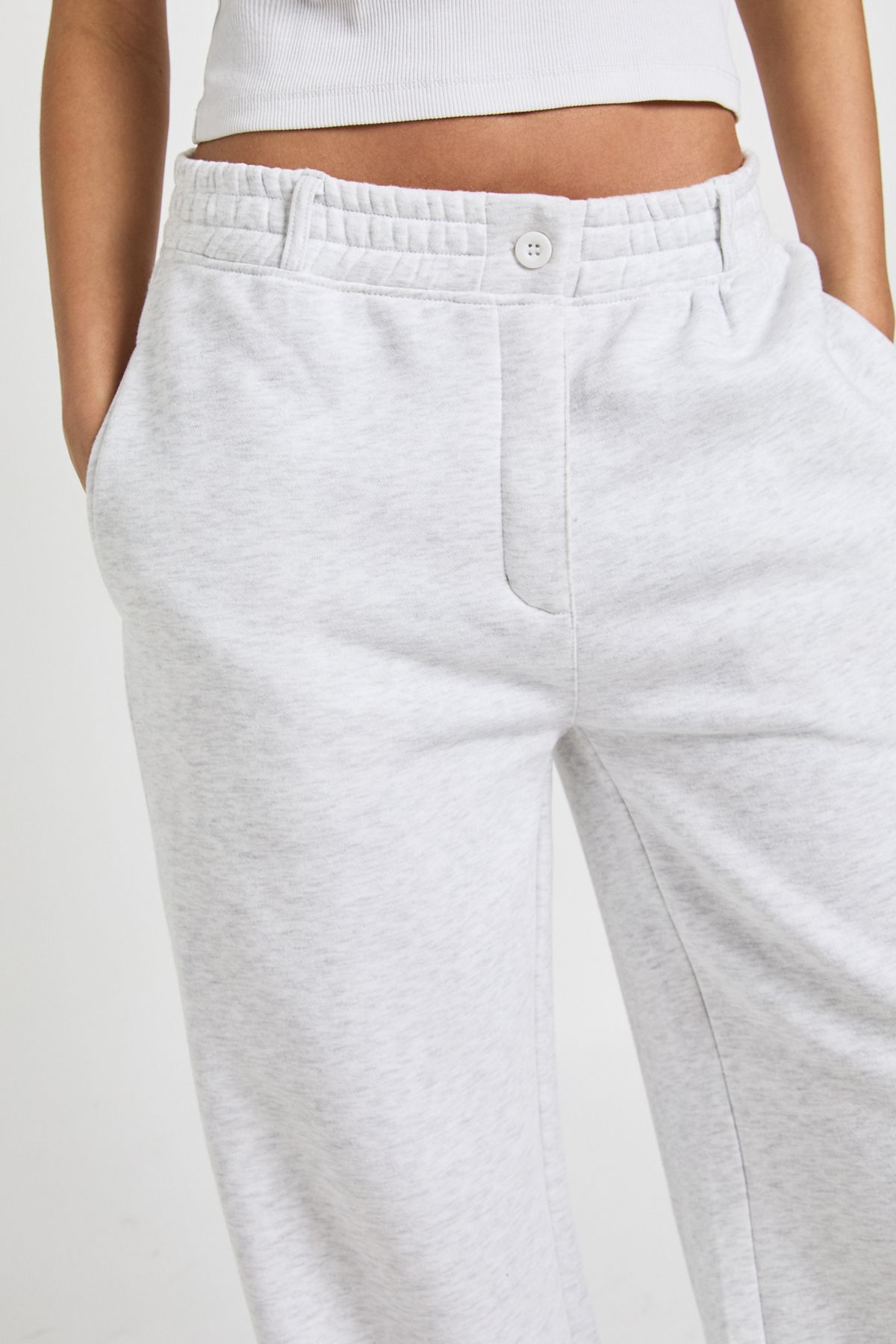 Tailored Waistband Straight Leg Jogger - Image 4