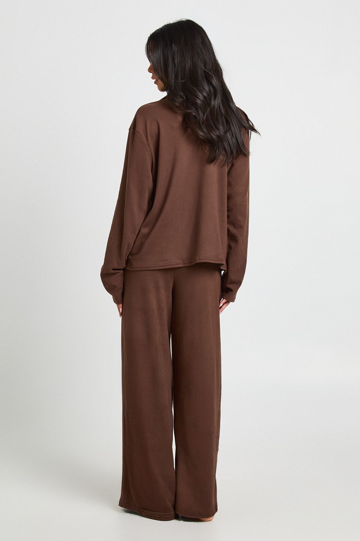 Super Soft Long Sleeve Top & Trousers Pyjama Set - Image 2