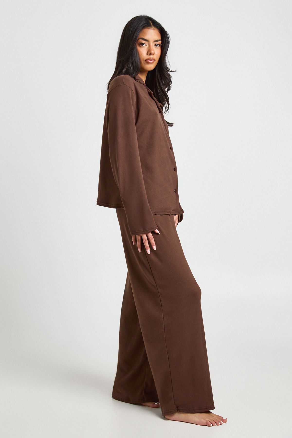 Super Soft Long Sleeve Top & Trousers Pyjama Set - Image 3