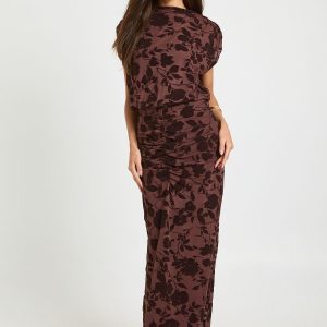 Devore Bluson Maxi Dress