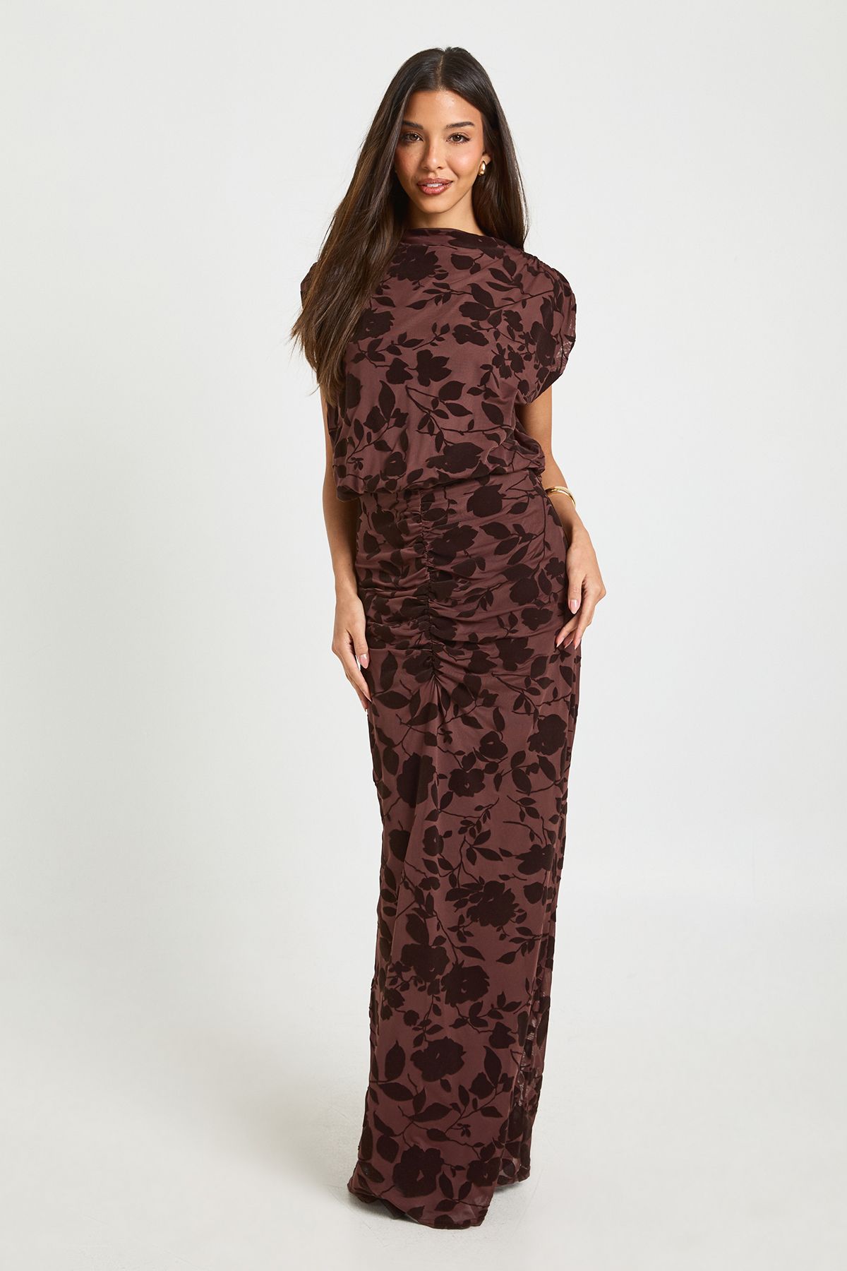 Devore Bluson Maxi Dress