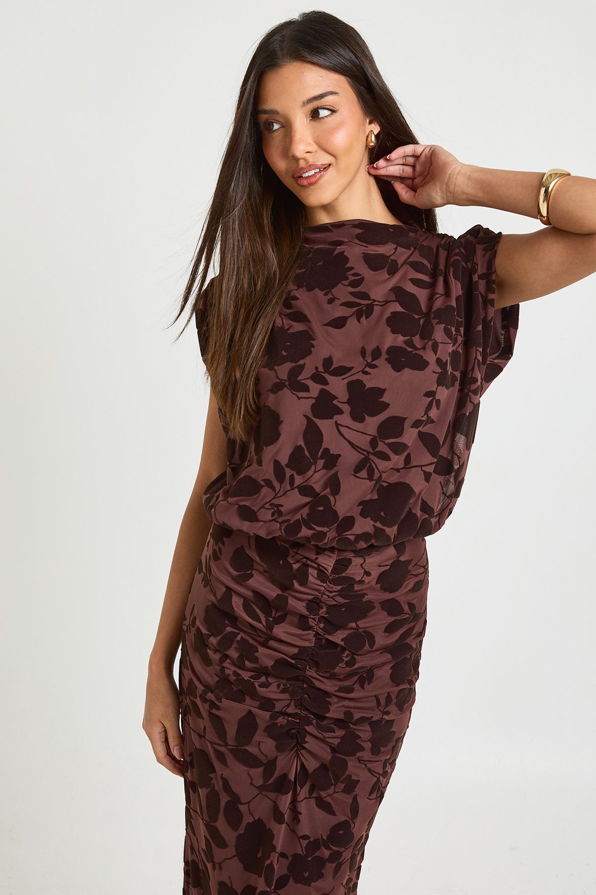 Devore Bluson Maxi Dress - Image 3