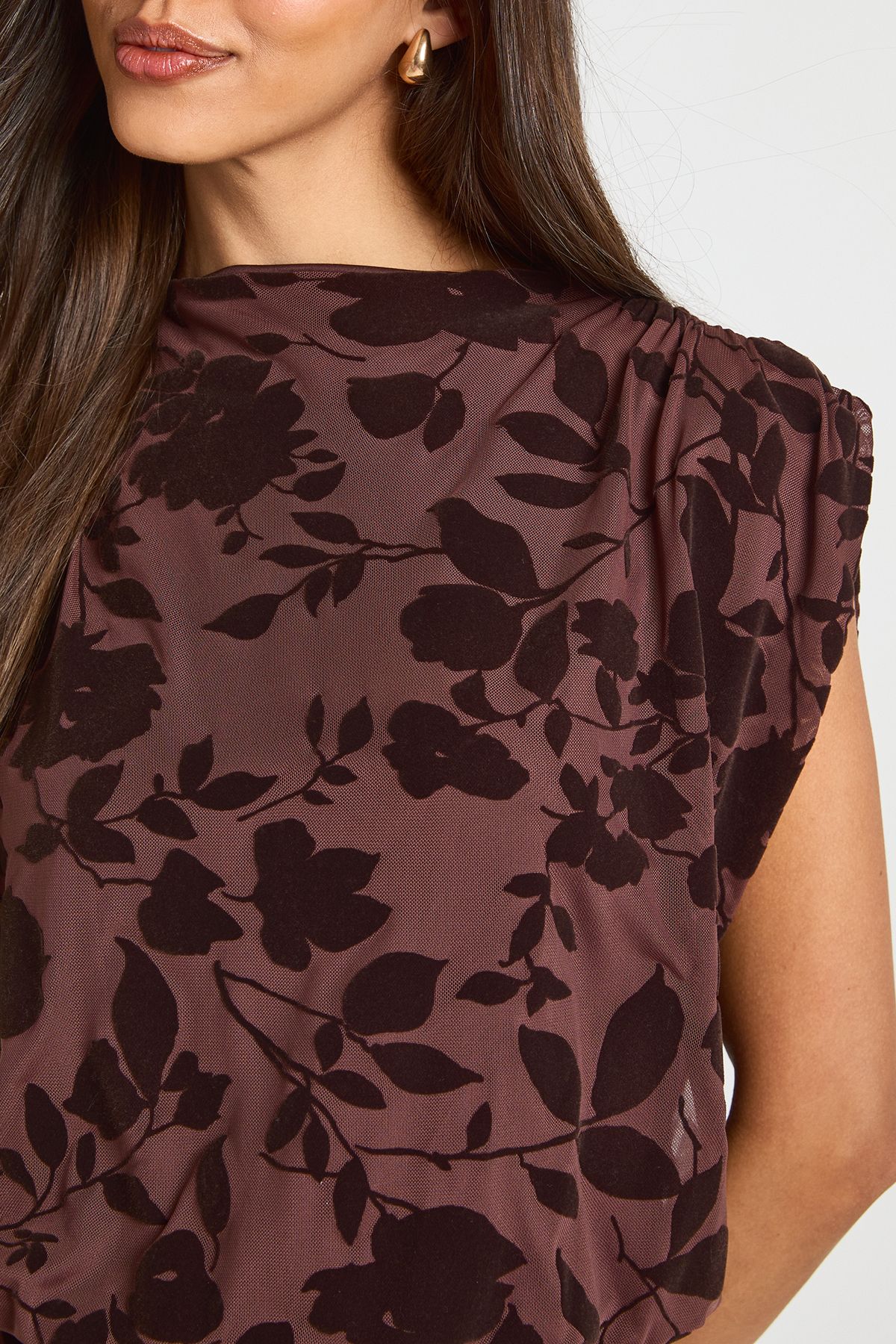 Devore Bluson Maxi Dress - Image 4