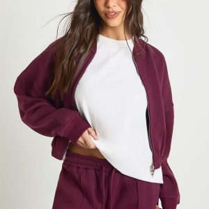 Zip Through Bomber Straight Leg Tracksuit