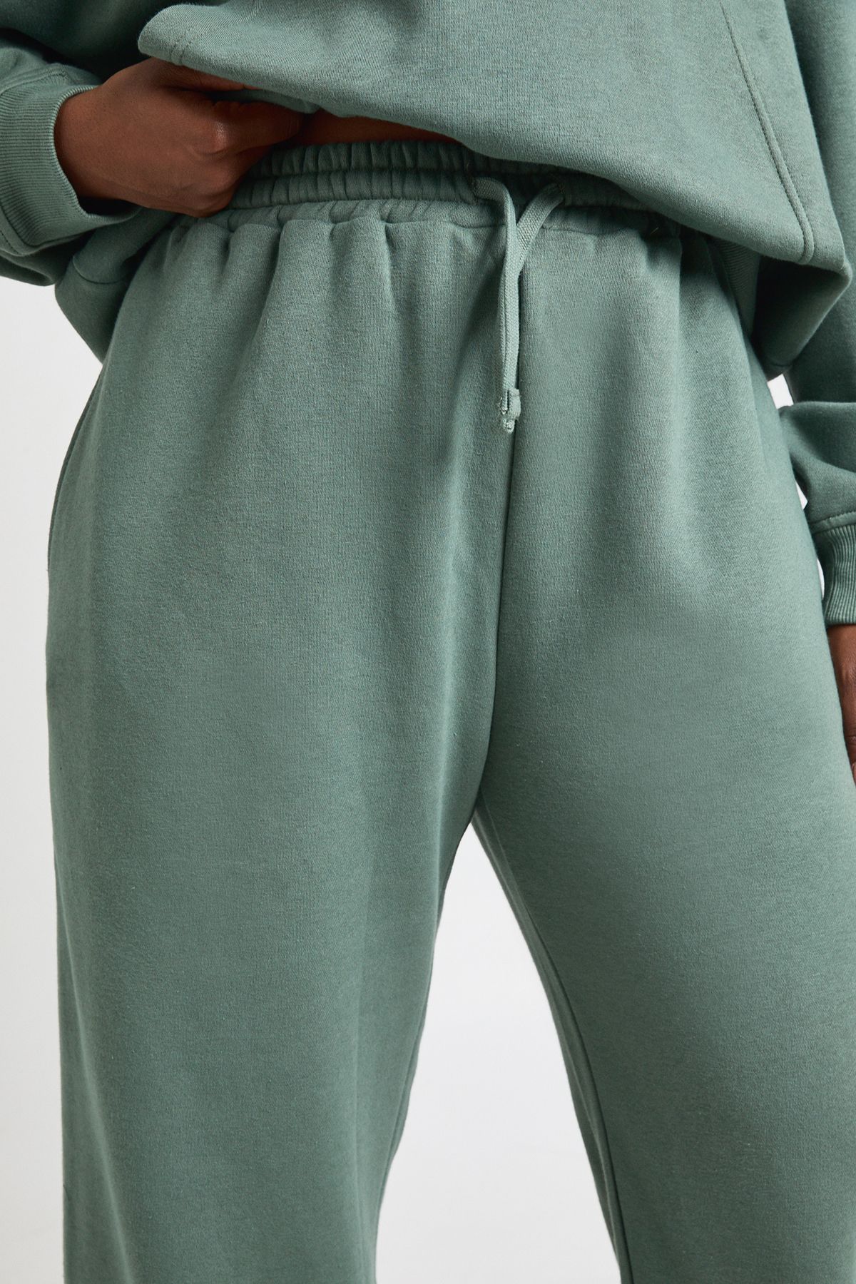 Plus Wide Leg Joggers - Image 4
