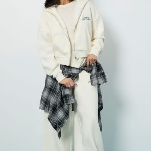 Ath Collective Boxy Zip Through Hooded Tracksuit