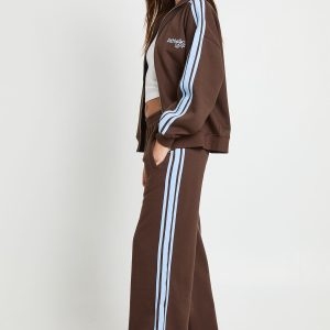 Side Stripe Straight Leg Jogger