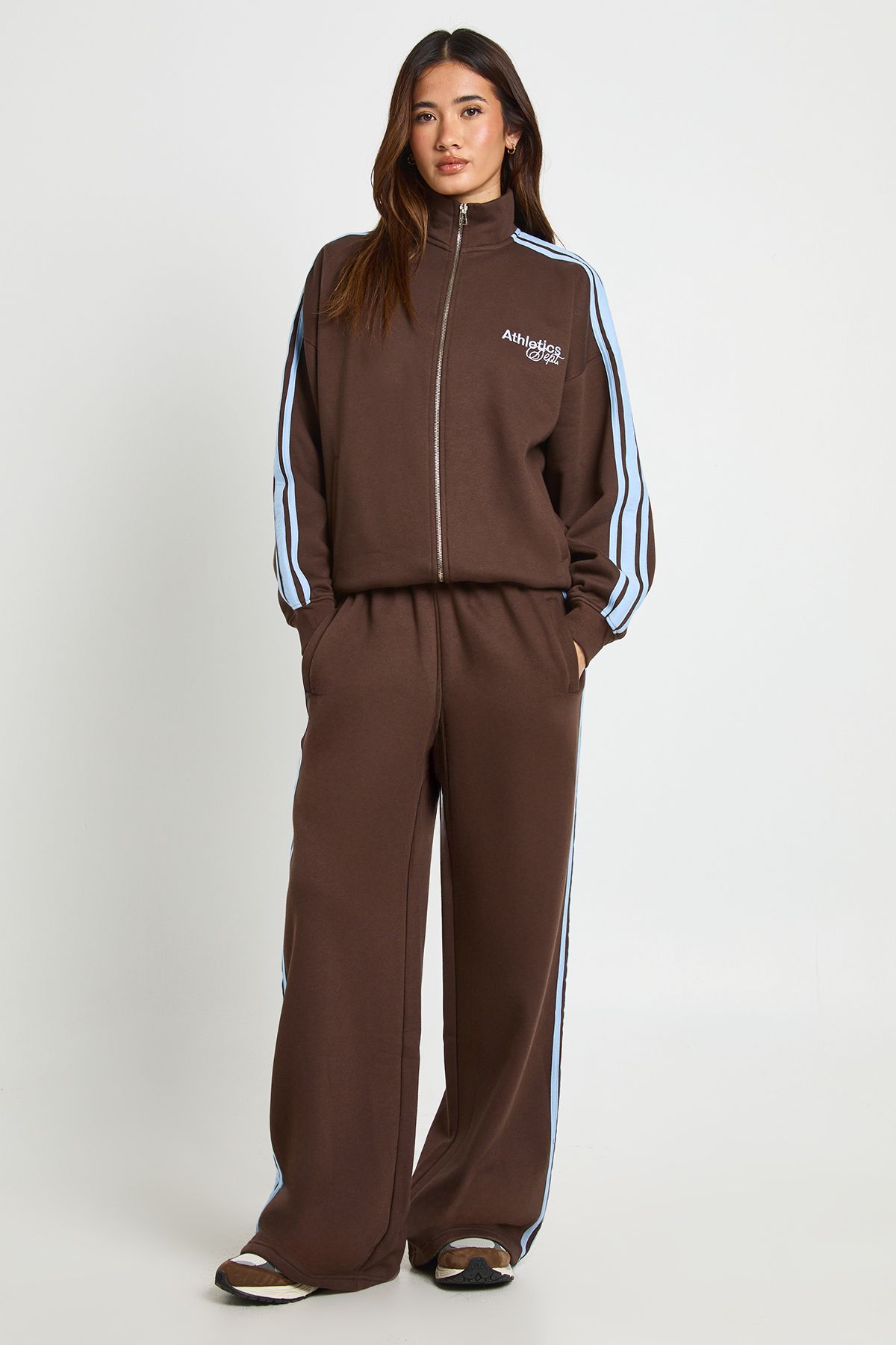 Side Stripe Straight Leg Jogger - Image 3