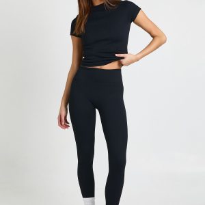 Contour Ribbed Seamless Leggings