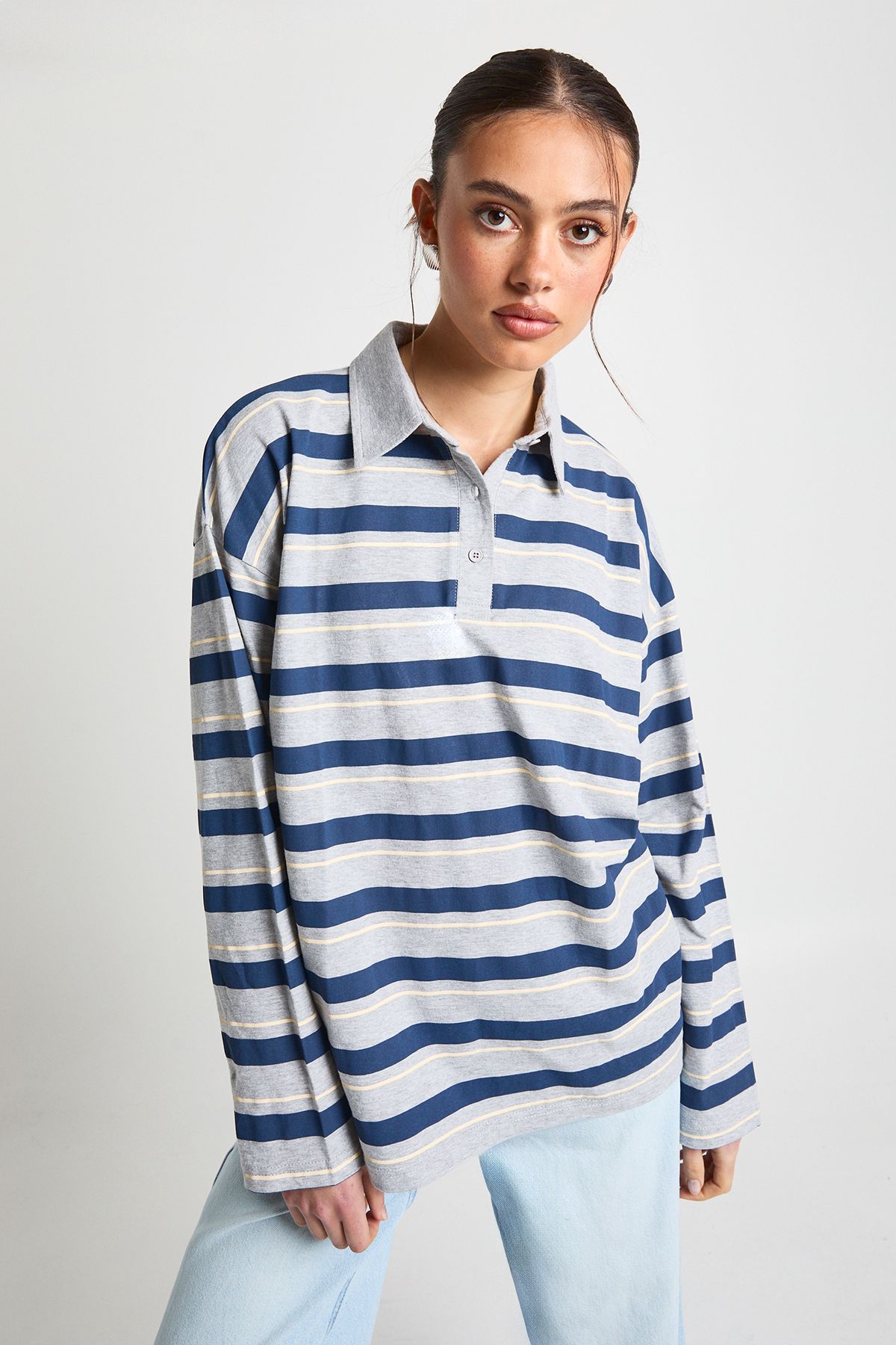 Stripe Rugby Top - Image 3
