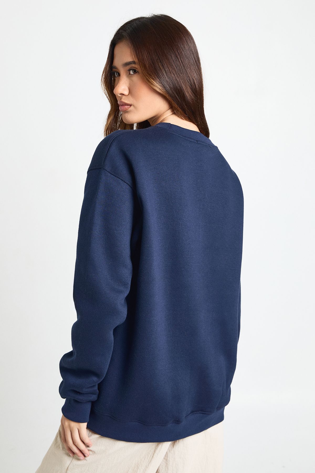 New York Printed Crew Neck Sweatshirt - Image 2