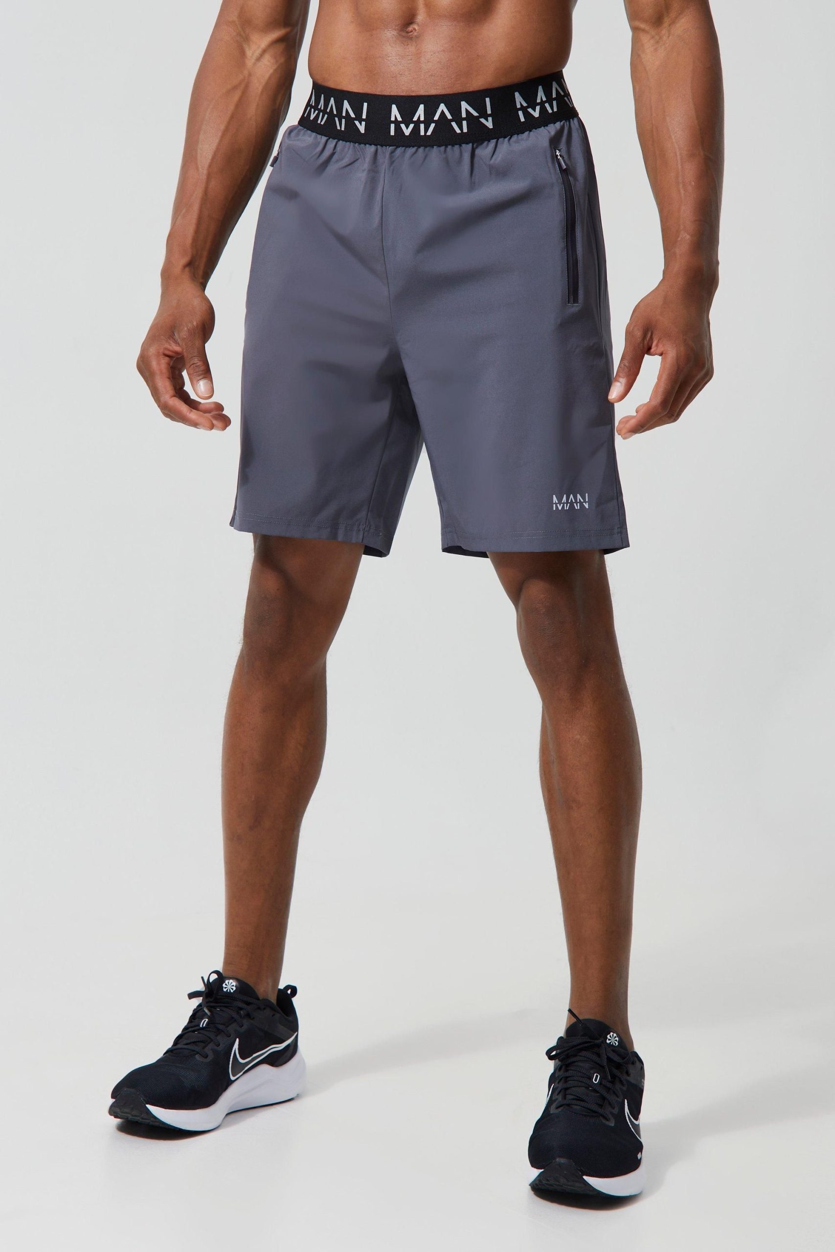 Man Active Gym 7inch Regular Fit 2 Pack Shorts
