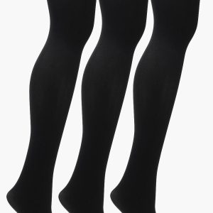 Plus 60 Denier 3 Pack Tights