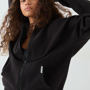 DSGN Studio Oversized Zip Through Hoodie