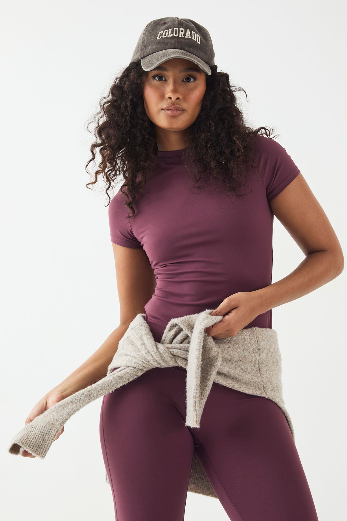 DSGN Studio Sports Ultra Sculpt Short Sleeve Top