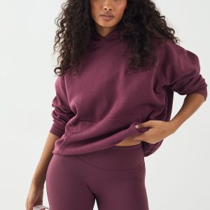 DSGN Studio Contrast Script Oversized Hoodie