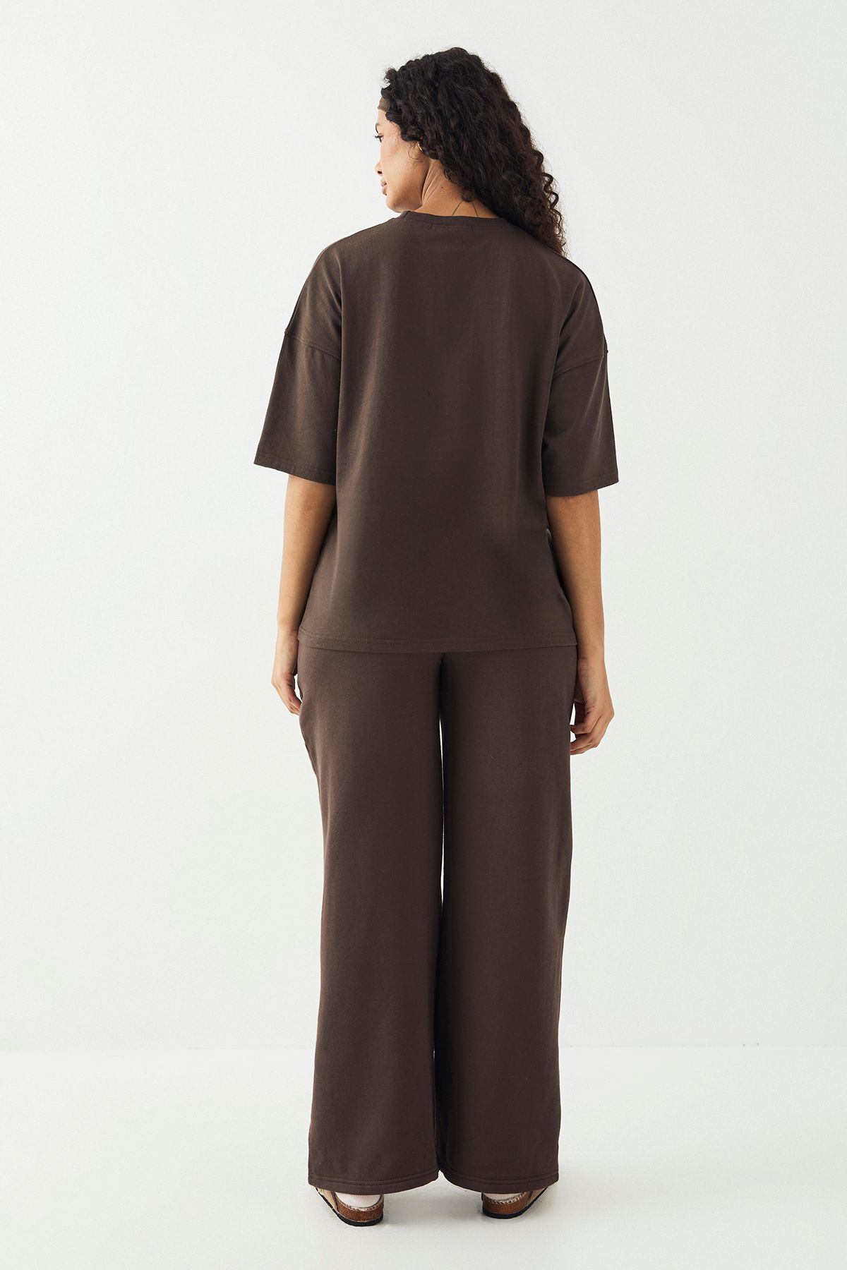 DSGN Studio Deep Waistband Wide Leg Jogger - Image 2