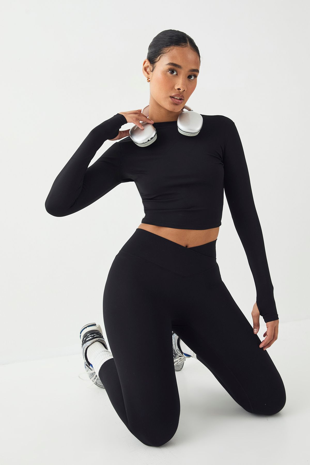 DSGN Studio Highwaist Ultra Sculpt Wrap Waist Legging - Image 3