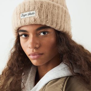 DSGN Studio Brushed Knit Beanie Hat