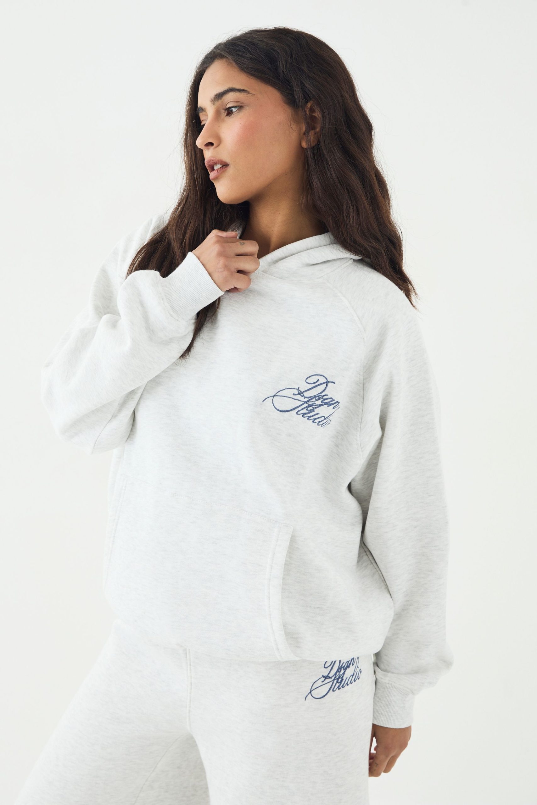DSGN Studio Script Oversized Hoodie - Image 3