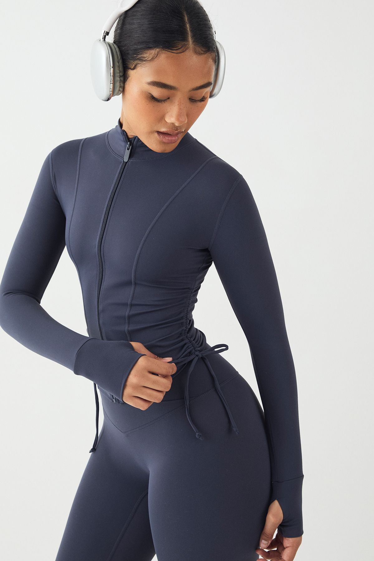 DSGN Studio Ultra Sculpt Ruched Side Sports Jacket - Image 4