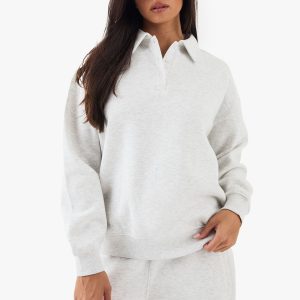 DSGN Studio Collared Oversized Sweatshirt