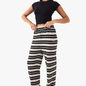 DSGN Studio Stripe Straight Leg Trouser