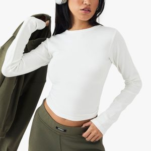 DSGN Studio Embroidered Long Sleeve Top
